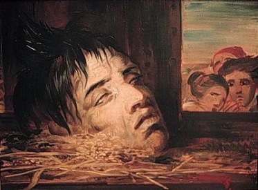 Antoine Joseph Wiertz: Guillotined Head (1855). Musée Antoine Wiertz, Brussels.