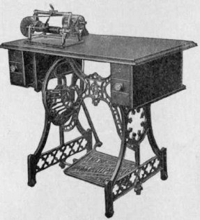 Graphophone - treadle operated