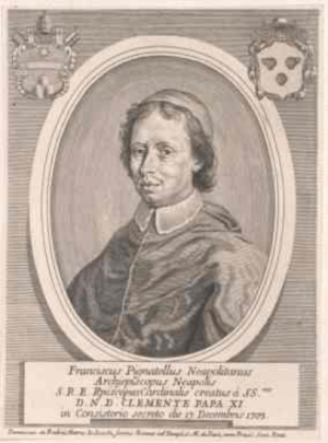 Cardinal Francesco Pignatelli, who – according to Labat's account– protected the Naples poisoner.