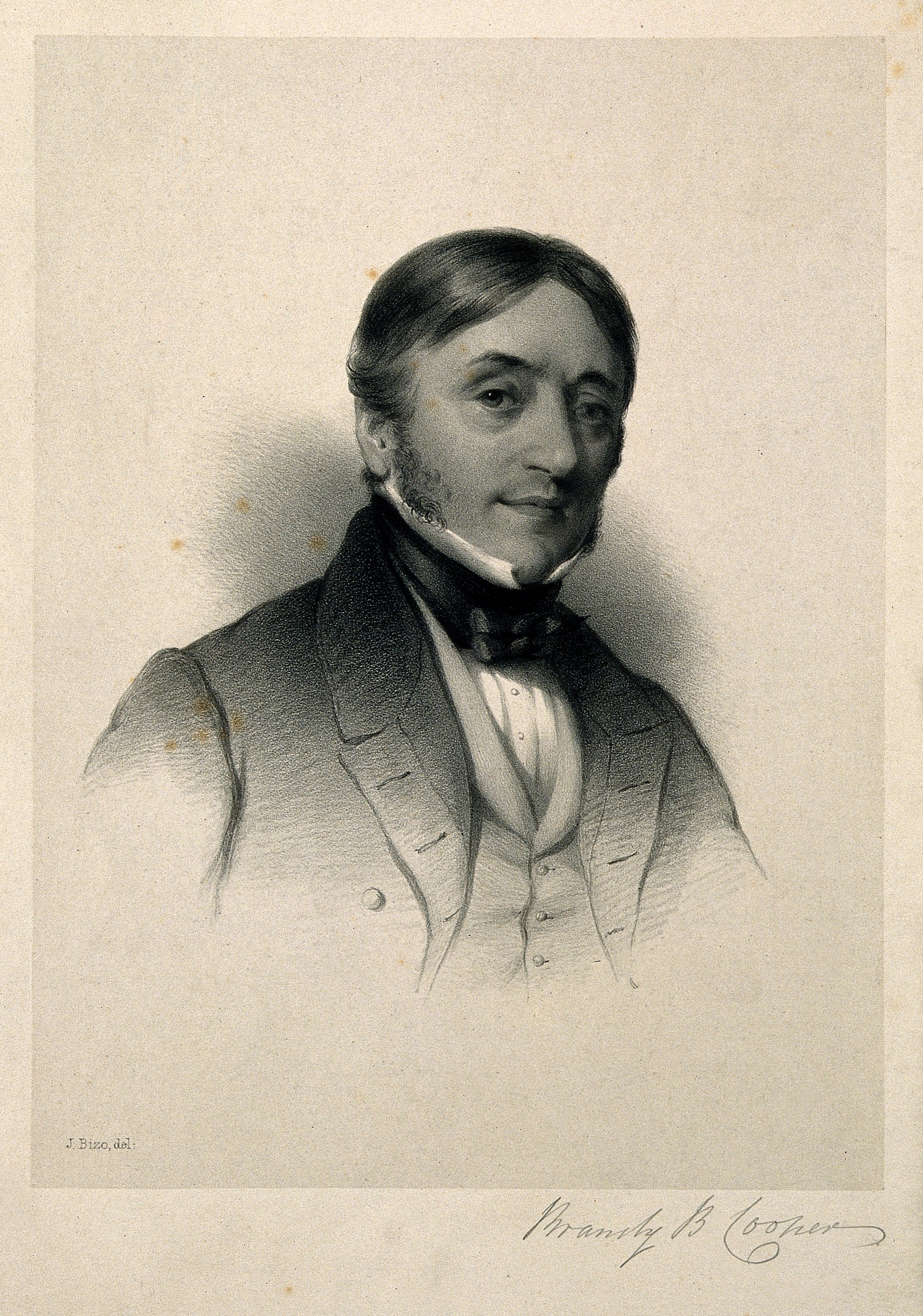 V0001255 Bransby Blake Cooper. Lithograph by J. Bizo.