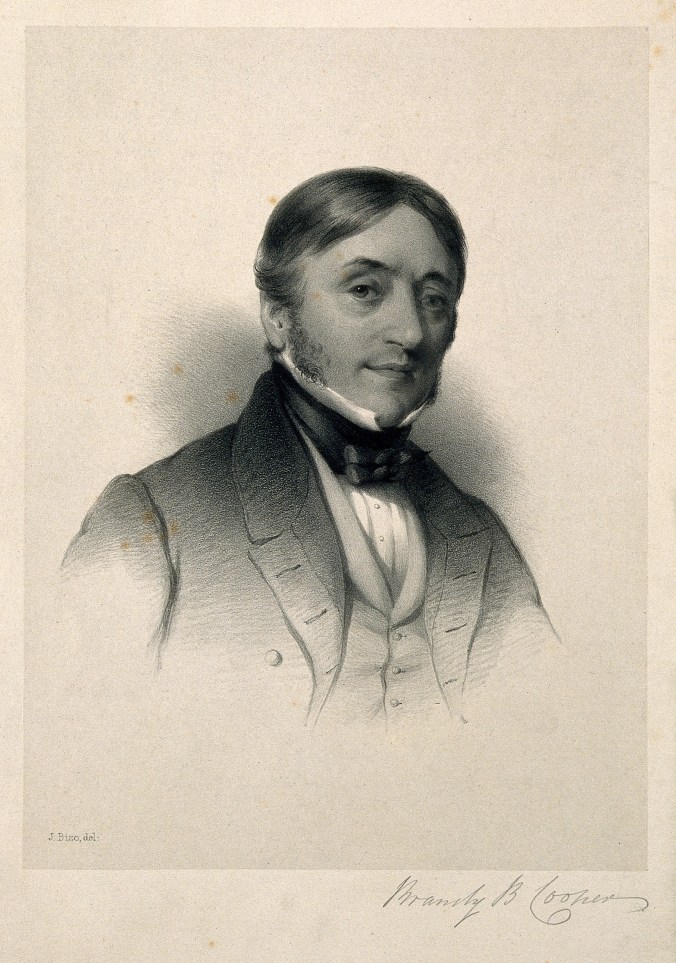 V0001255 Bransby Blake Cooper. Lithograph by J. Bizo.