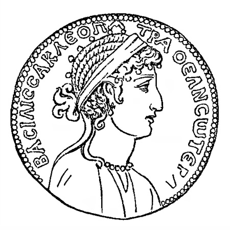 Cleopatra coin