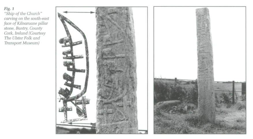 Kilnaruane pillar from McCaughan